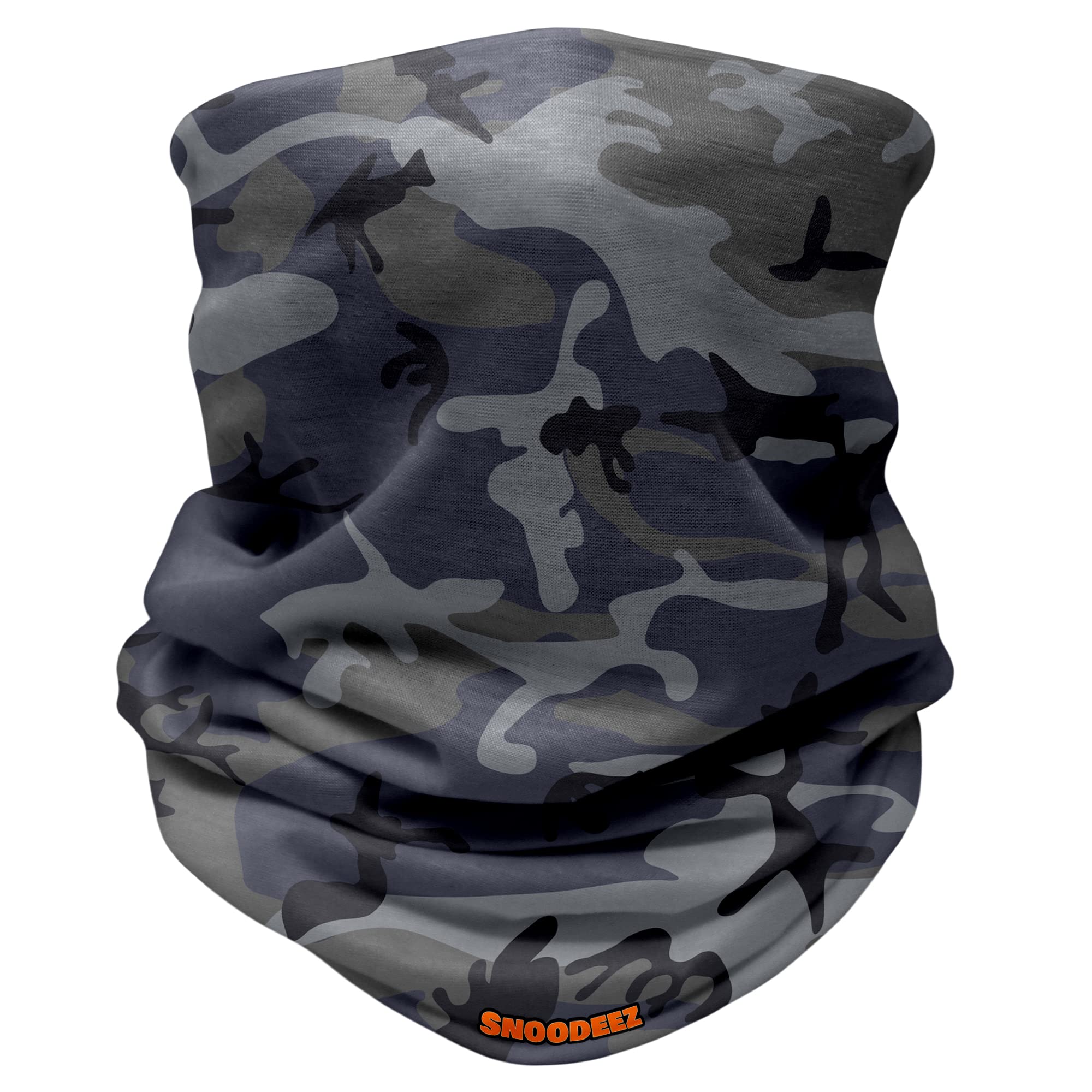 Kids Camo Multifunctional Snood Headwear (Blue Slate, One Size)
