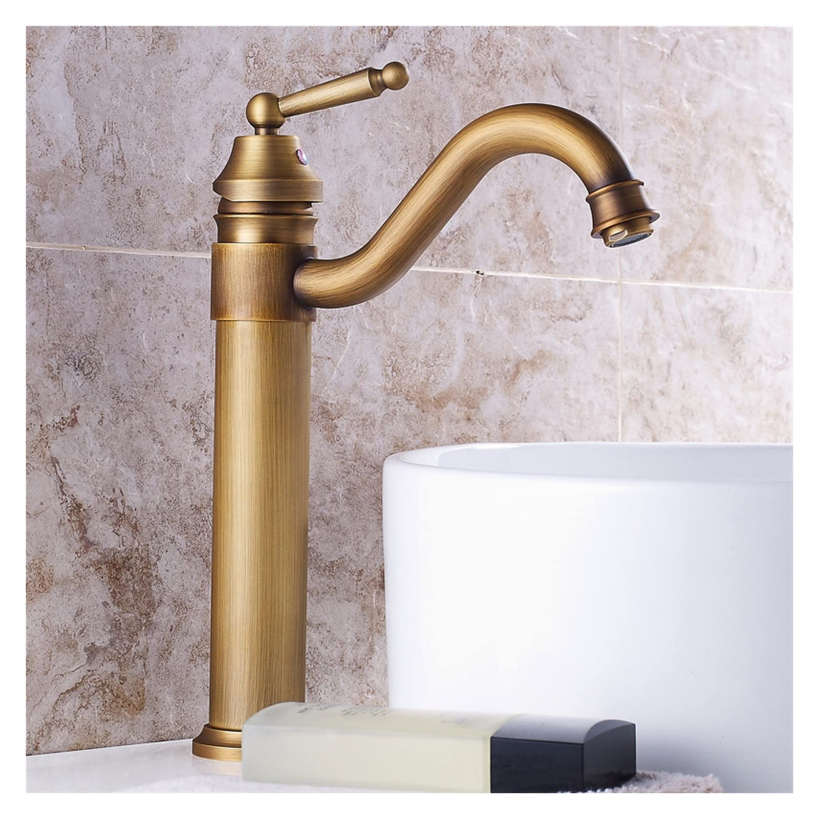 Mitigeur d'eau chaude et froide rétro JCAKES pour rénovation salle de bain classique