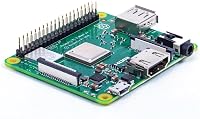 Raspberry Pi 3 Model A+ Mikrokomputer - 1.4 GHz Cortex Processzor, 512MB RAM, 5GHz WiFi, Fekete Alaplap, Programozható Miniszámítógép 1