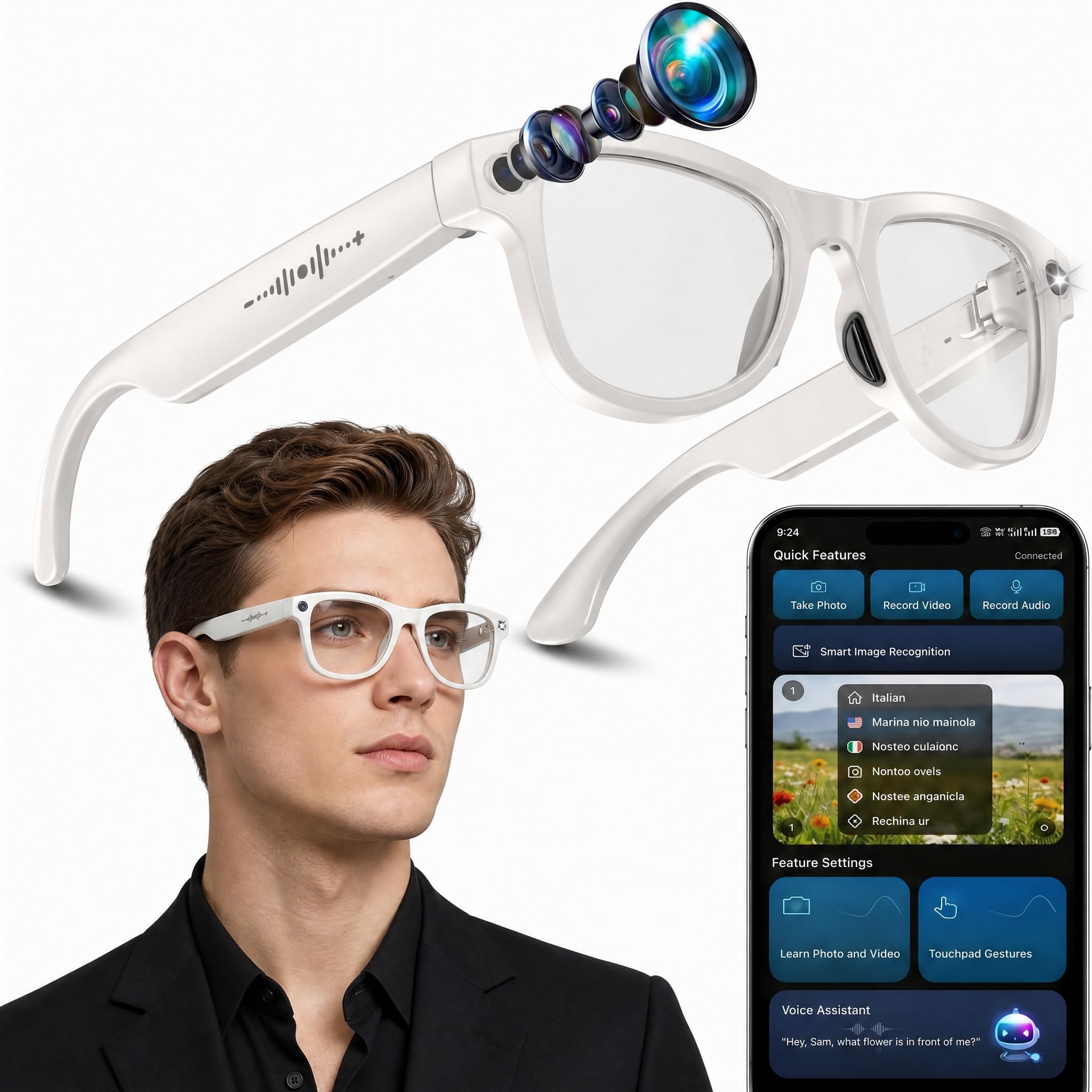 AI Smart Glasses M02HGQ1211D-image-20