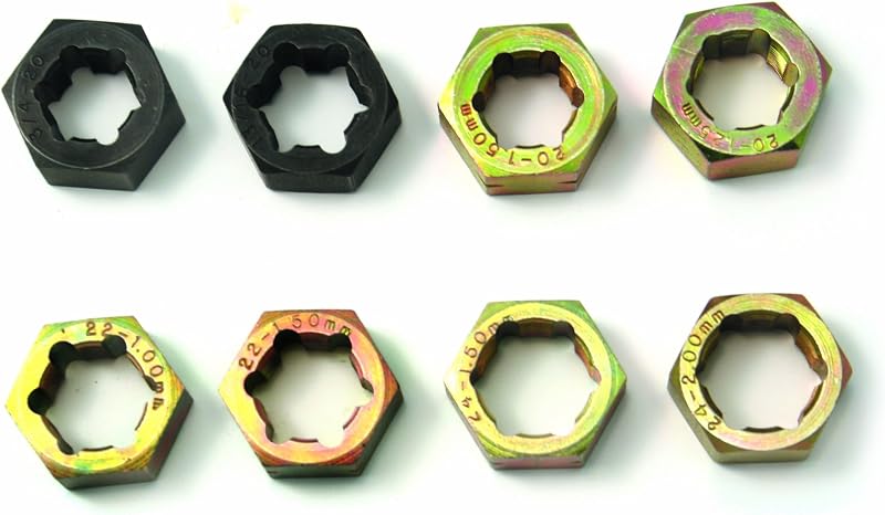 Jogo de Matrizes para Recuperação de Roscas de Eixos CTA Tools 8245 – 8 Peças