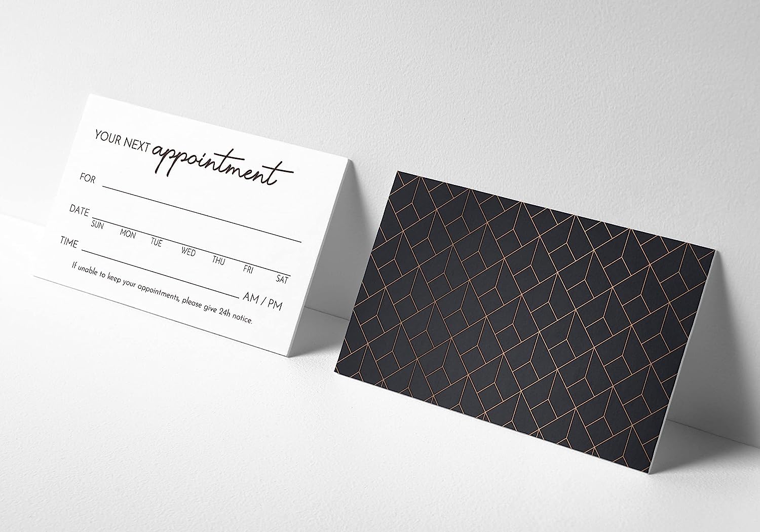 Biglietti Appuntamento ITZAMNA - 100 Pezzi Per Parrucchieri, Dentisti, Medici, Rosa - Foto 4