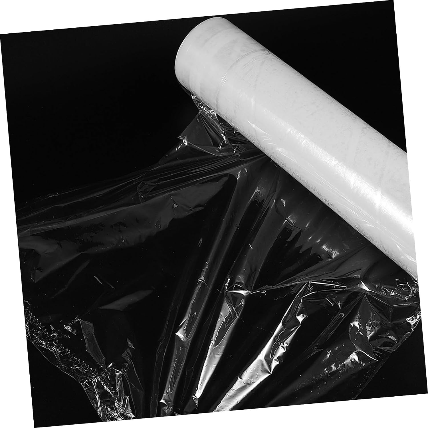Food Cling Wrap with Slide Cutter 2 Rolls 25cm X 45m Disposable Pe Foodservice Film Kitchen Storage Wrap for Meal Prep and Food Preservation