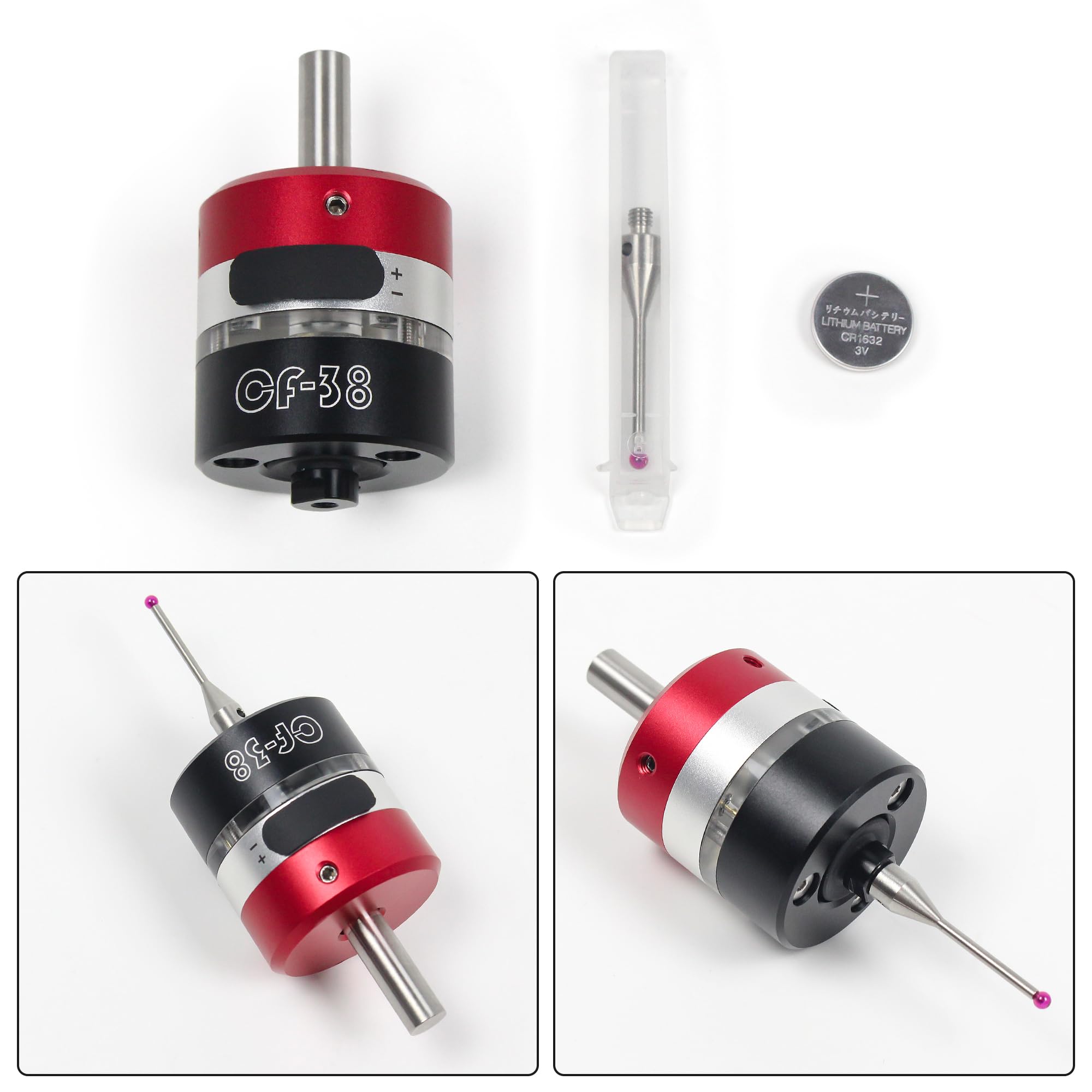 RATTMMOTOR UPDATE CF-38 Interrupteur de mesure CNC 3D pour fraiseuses CNC Précision plus précise