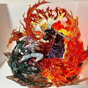 鬼滅の刃 WW-STUDIO 猗窩座 煉獄杏寿郎 フィギュア 新品未開封】 猗窩座 煉獄杏寿郎 フィギュア セット 鬼滅の刃