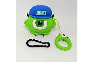 Mike Wazowski Airpod Case: One-Eyed Wonder for AirPod Protection