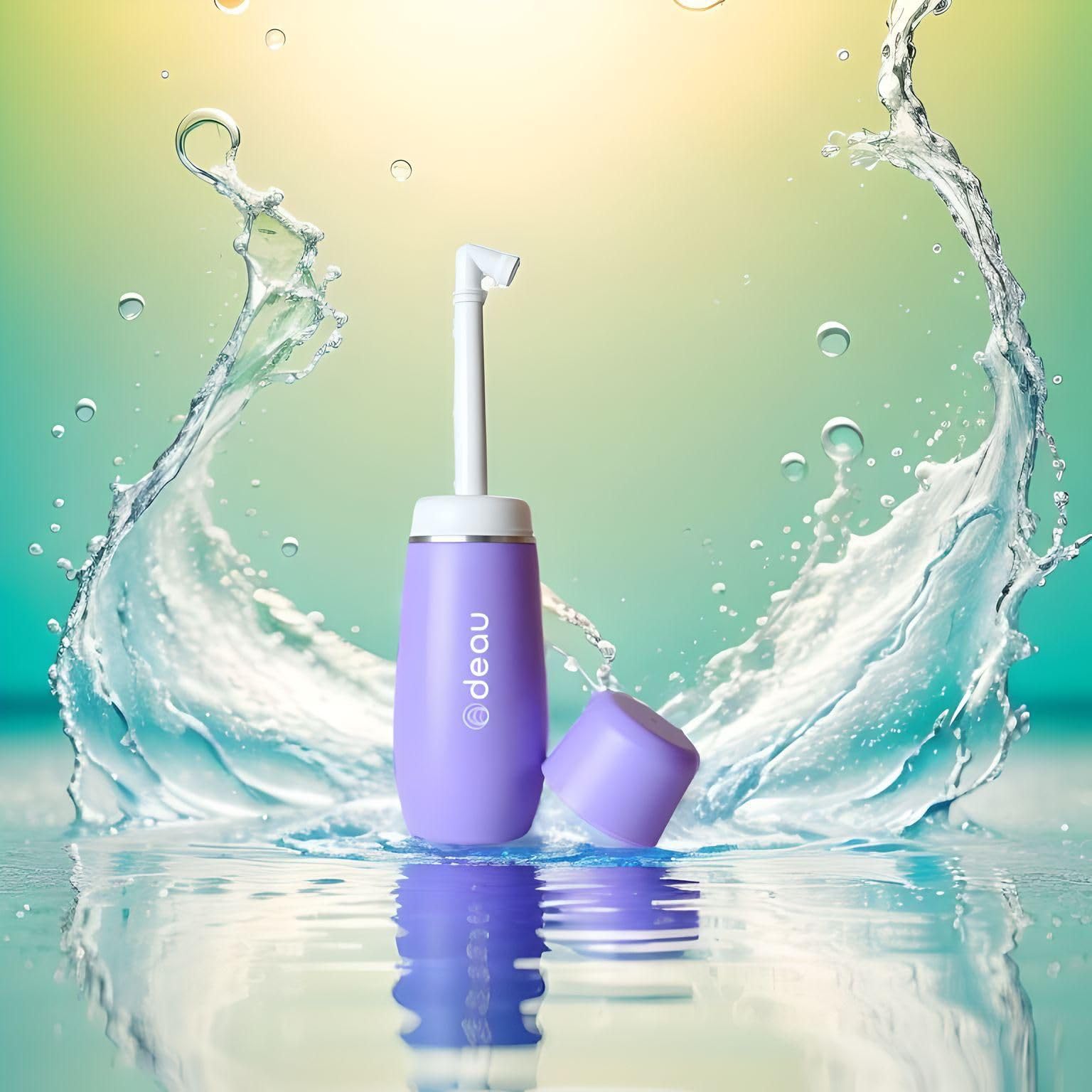 Postpartum Portable Bidet 400ml, Retractable Intimate Shower Head for Women, Peri Bottle After Childbirth - Image 3
