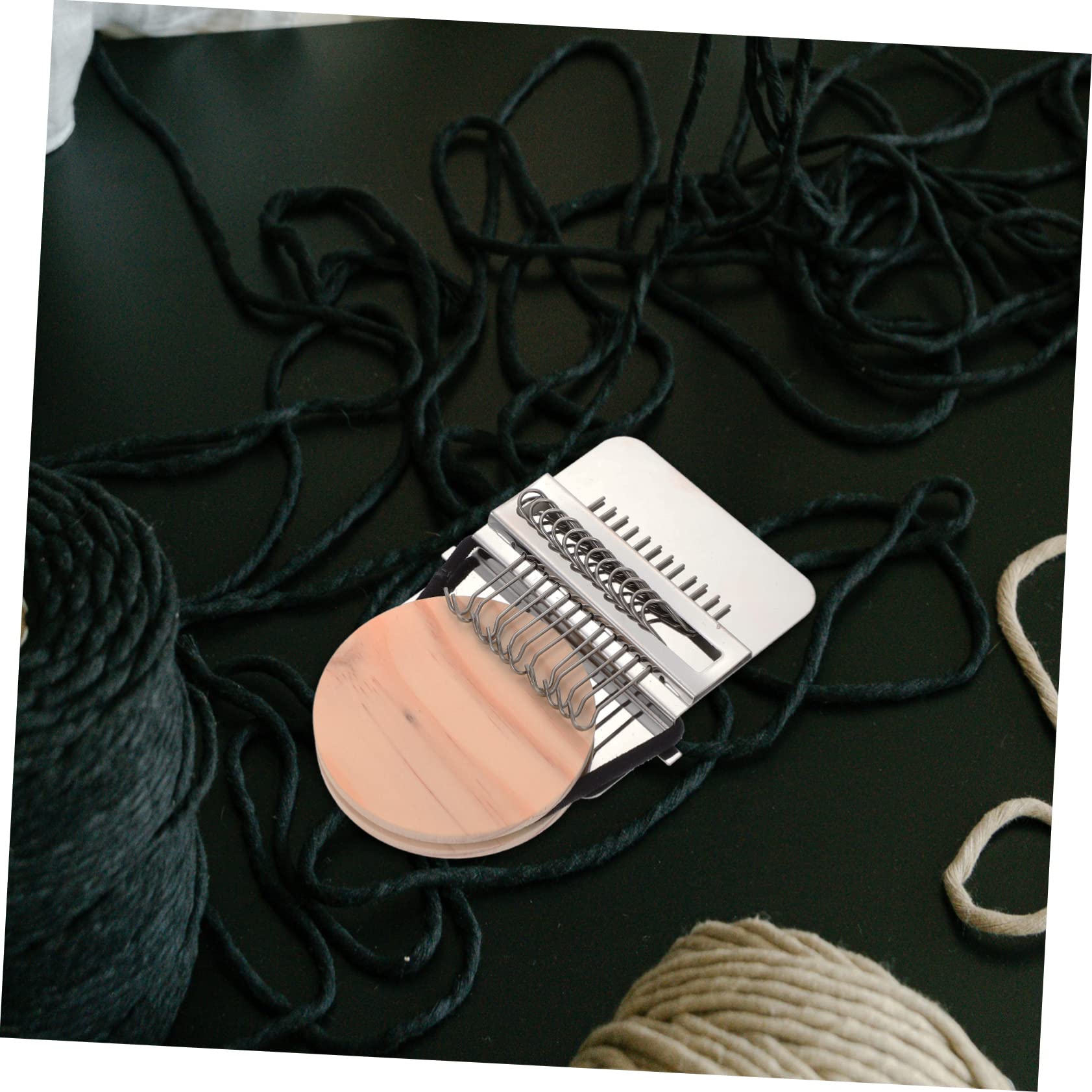Tofficu 3juegos Telar De Madera Mini Para Tejer Herramienta Para Reparar Jeans y Ropa Accesorios De Costura y Para Principiantes y