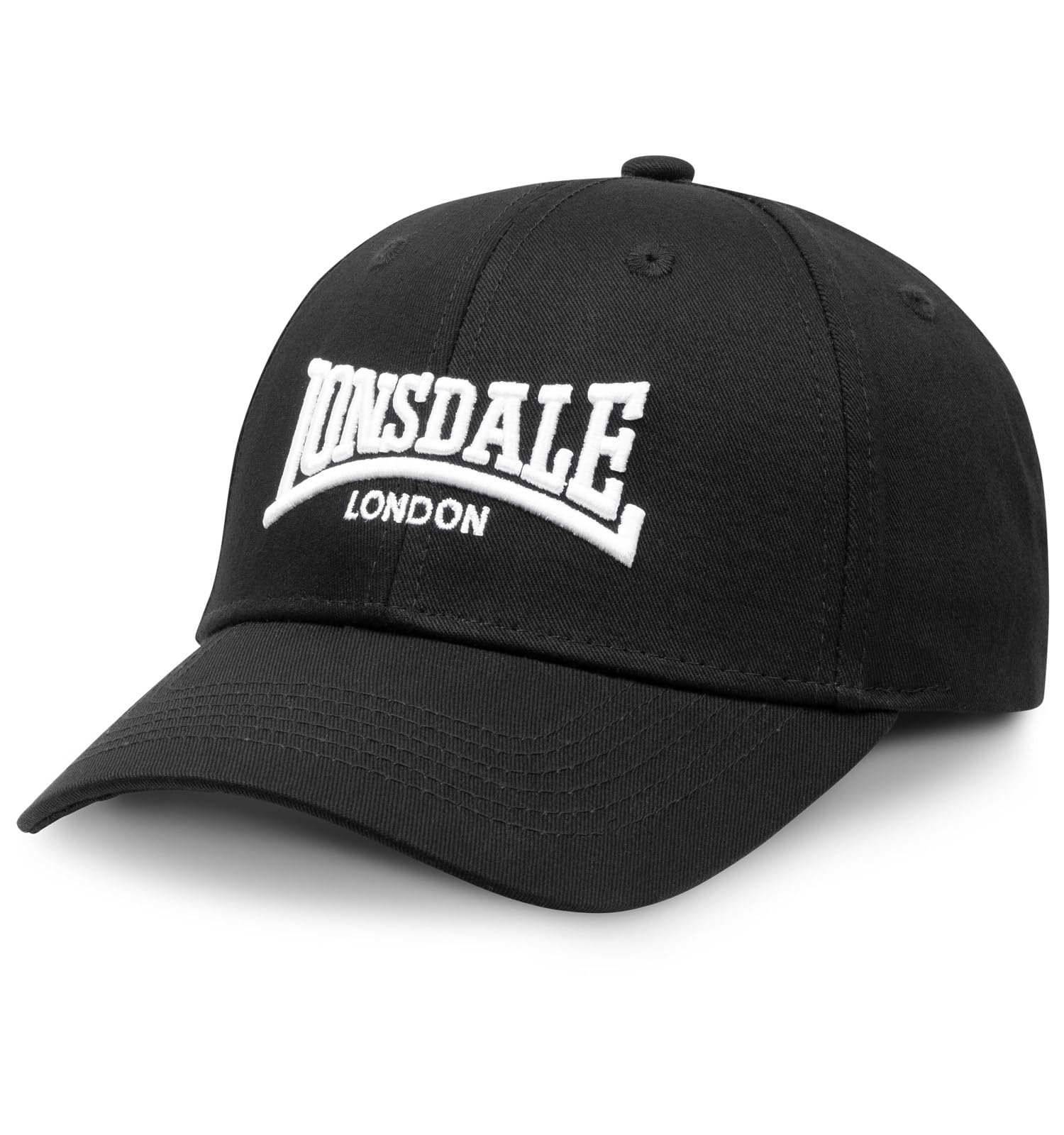 Lonsdale Wigston Baseball Cap Black