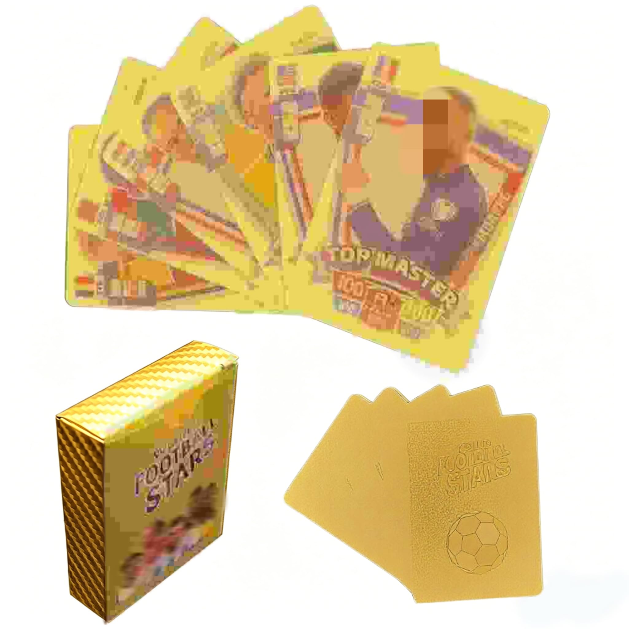 55 Piezas Cartas Estrella de la Copa del Mundo, figuritas de futbolistas panini 2026, Cartas de fútbol de la Copa Mundial, Cartas coleccionables para niños, para Fans, Adolescentes y Adultos