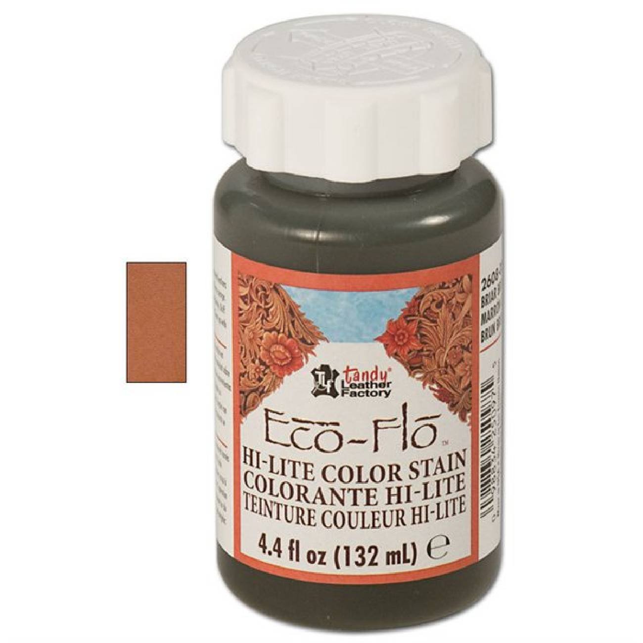 Tandy Leather Eco-Flow Hi-lite Chestnut Tan Stain 4oz. 2608-04