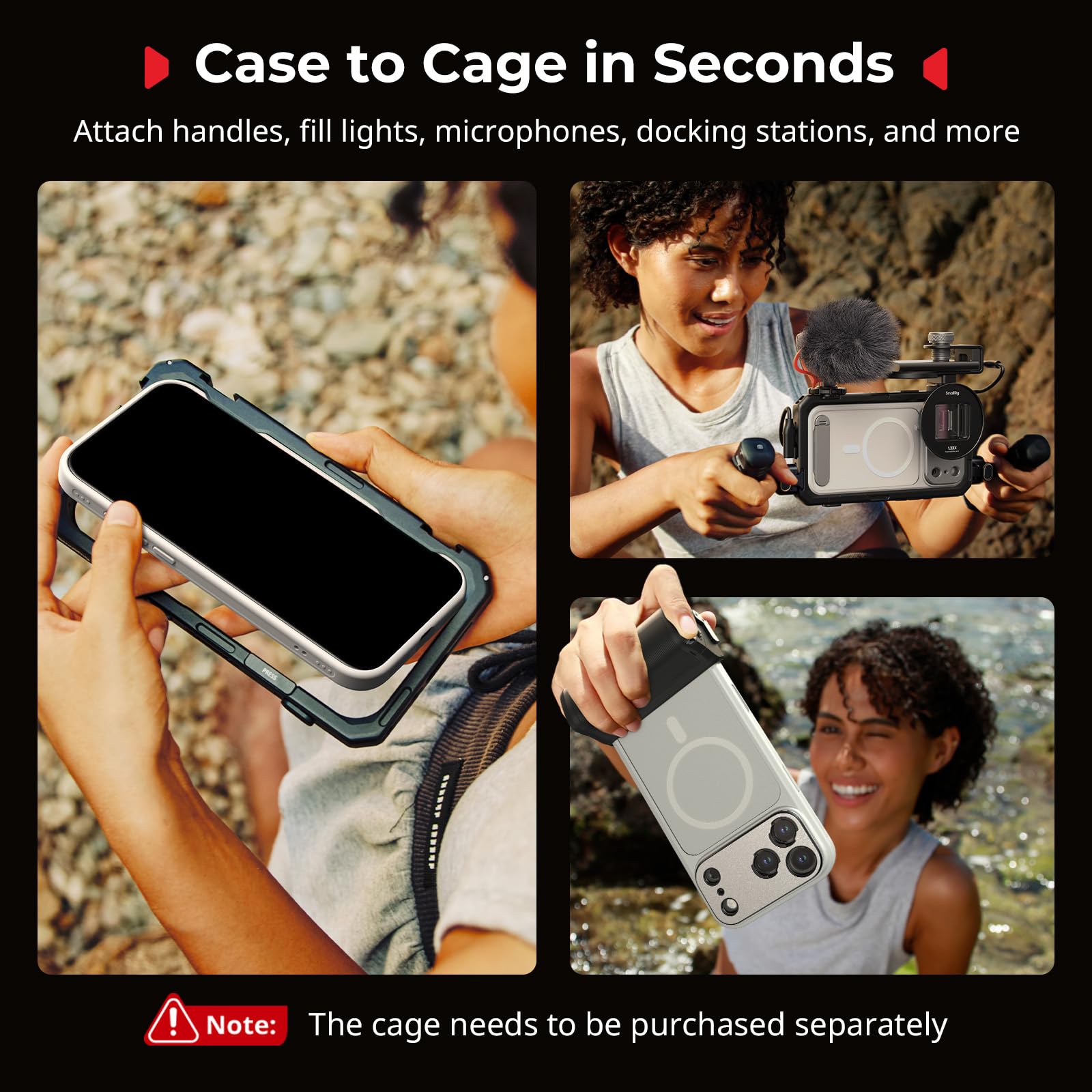 Amazon.com: SMALLRIG FilMov Phone Case Kit for iPhone 17 Pro