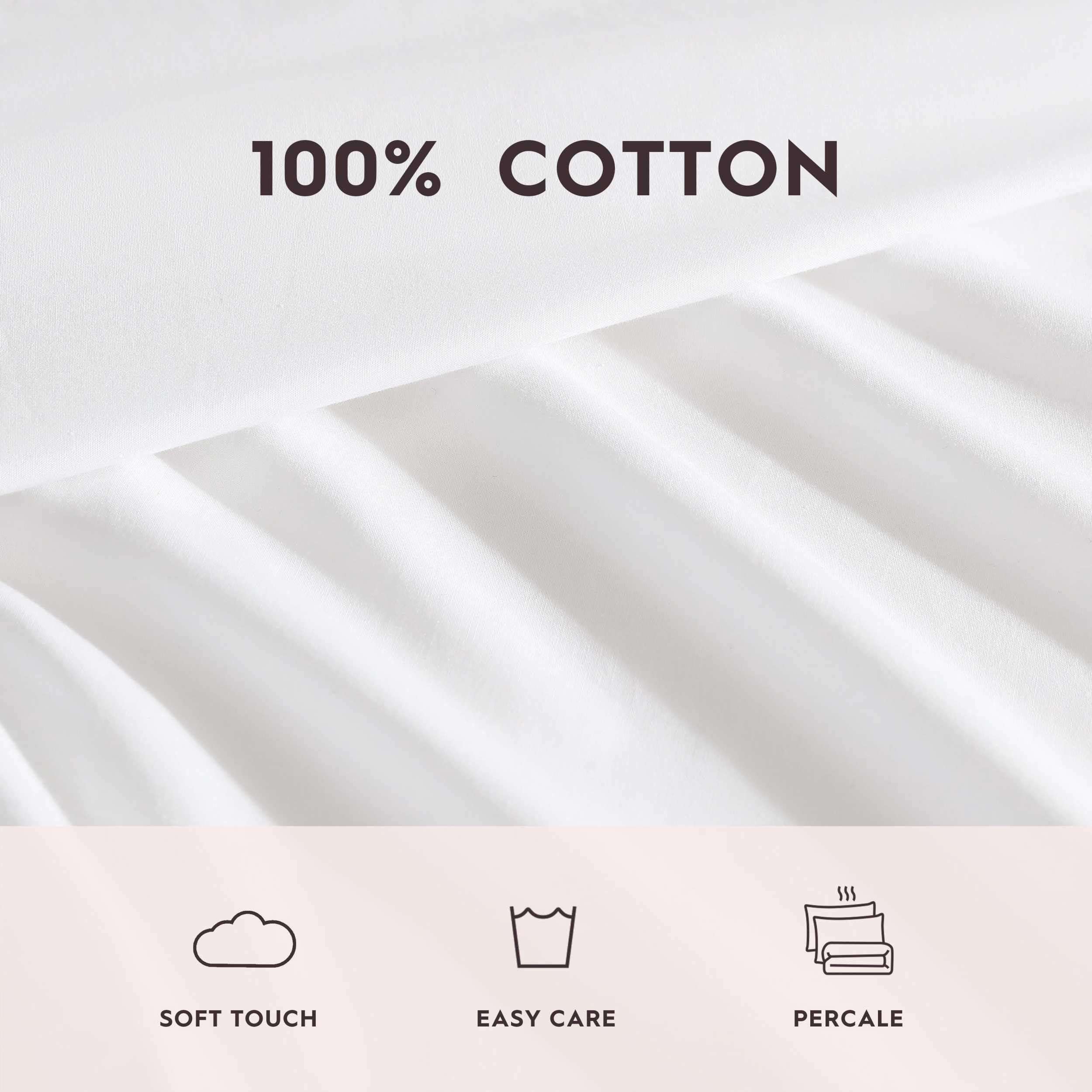 Laura Ashley - Lenzuola doppie, set di biancheria da letto in percalle di cotone, leggero e traspirante, decorazione per la casa (Heirloom Ditzy Blue, Twin