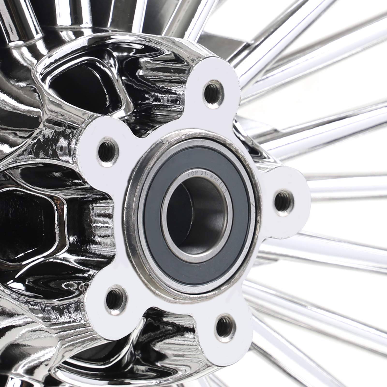 Cerchione Anteriore Senza Tubo TARAZON 21x3.5 Per Harley Touring 2009-2023 - Leggero E Performante - Foto 4