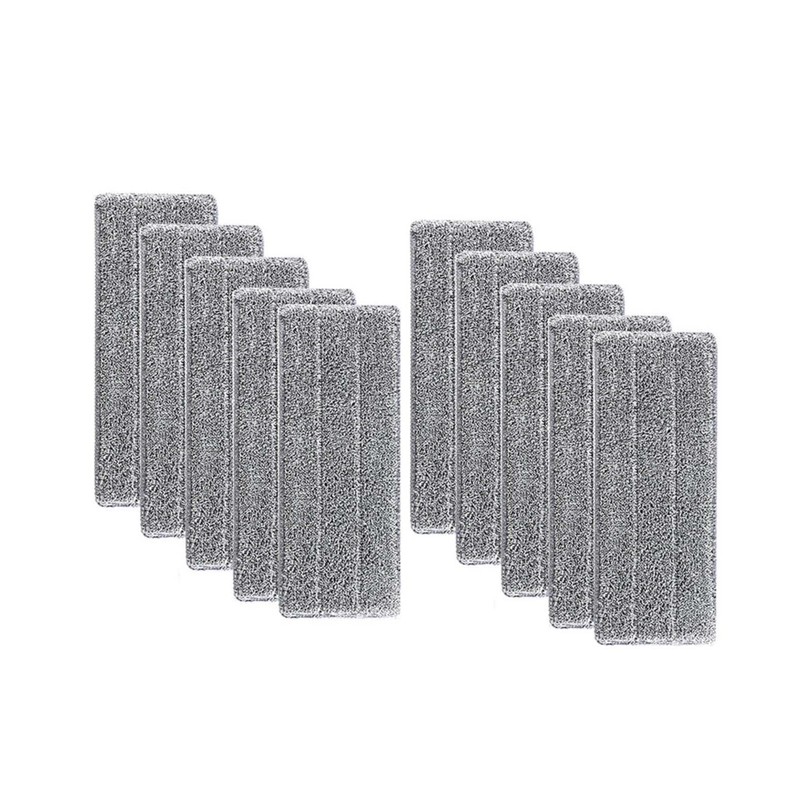 15/30 Uds Paño De Fregona Reemplazar Cabezal De Microfibra Almohadillas De Limpieza De Suelo Herramientas Planas Lavables, Almohadillas De Fregona Al Vacío(30pcs)