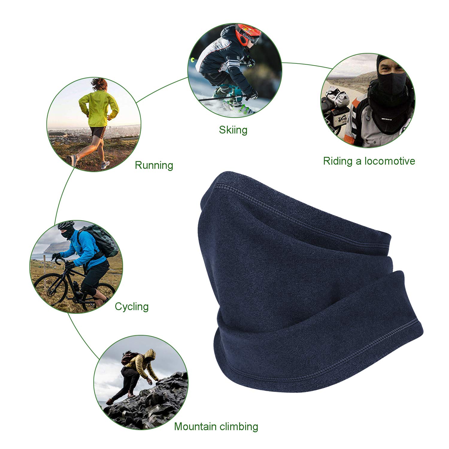 Cache-Col Polaire,Cache-Col Moto Anti-Vent - Protection Cou