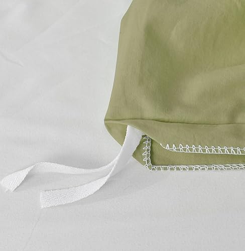 Miniatura 7 de Juego de sábanas Colourful Snail, natural, 100% de algodón, con cierre oculto, ultrasuave, duradero y resistente a la decoloración, tamaño