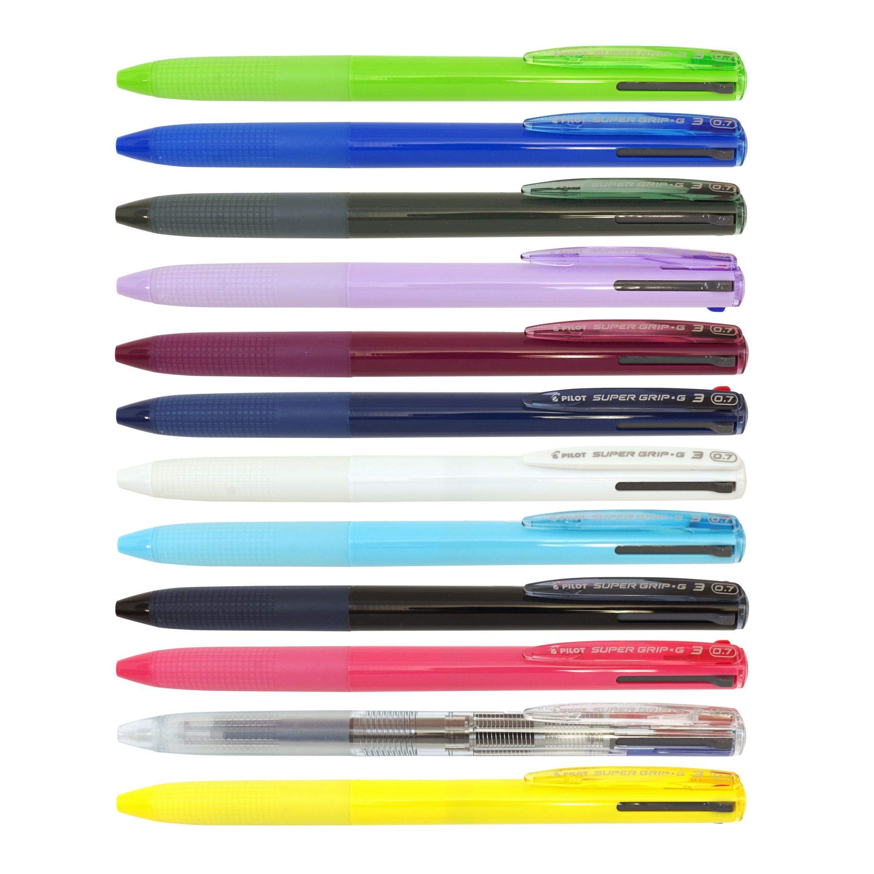 Amazon | 多色ボールペンノック式 スーパーグリップG3 07mm 油性 （黒