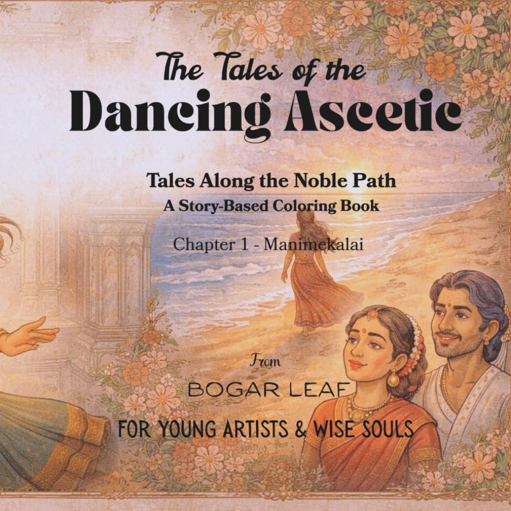 The Tales of the Dancing Ascetic: Tales Along the Noble Path | A Story-Based Coloring Book | Ages 4 to Adult | Moral, relaxing, Quality time (The ... where ancient wisdom meets modern hands)
