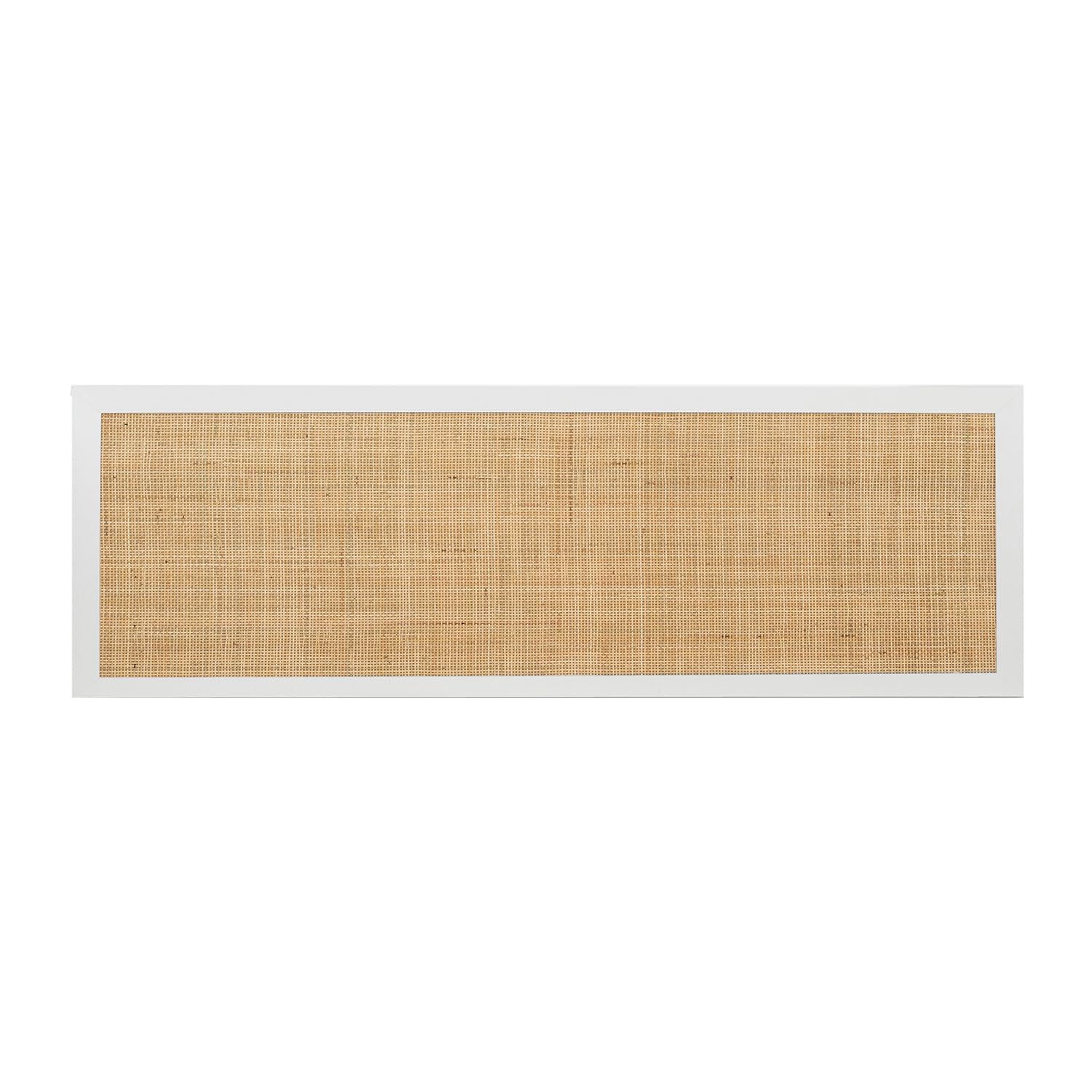 KLAST Cabecero de Cama Tahiti en Ratán Natural para Camas de 135, 150 y 160 cm, Diseño Atractivo, Suave y Calmante, Requiere Anclaje a Pared, Muebles a Juego Disponibles