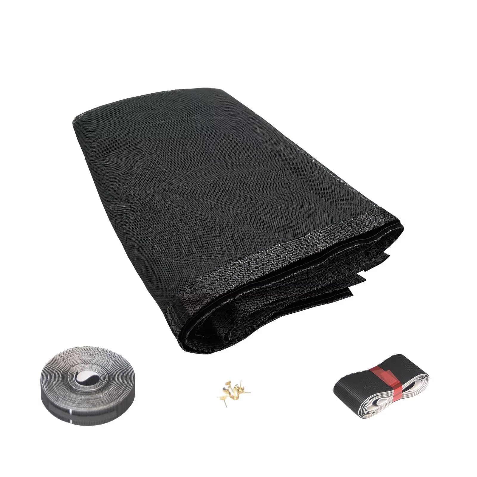 Zanzariera Magnetica Per Porte - 60x225cm, Chiusura Automatica, Nero - Foto 11