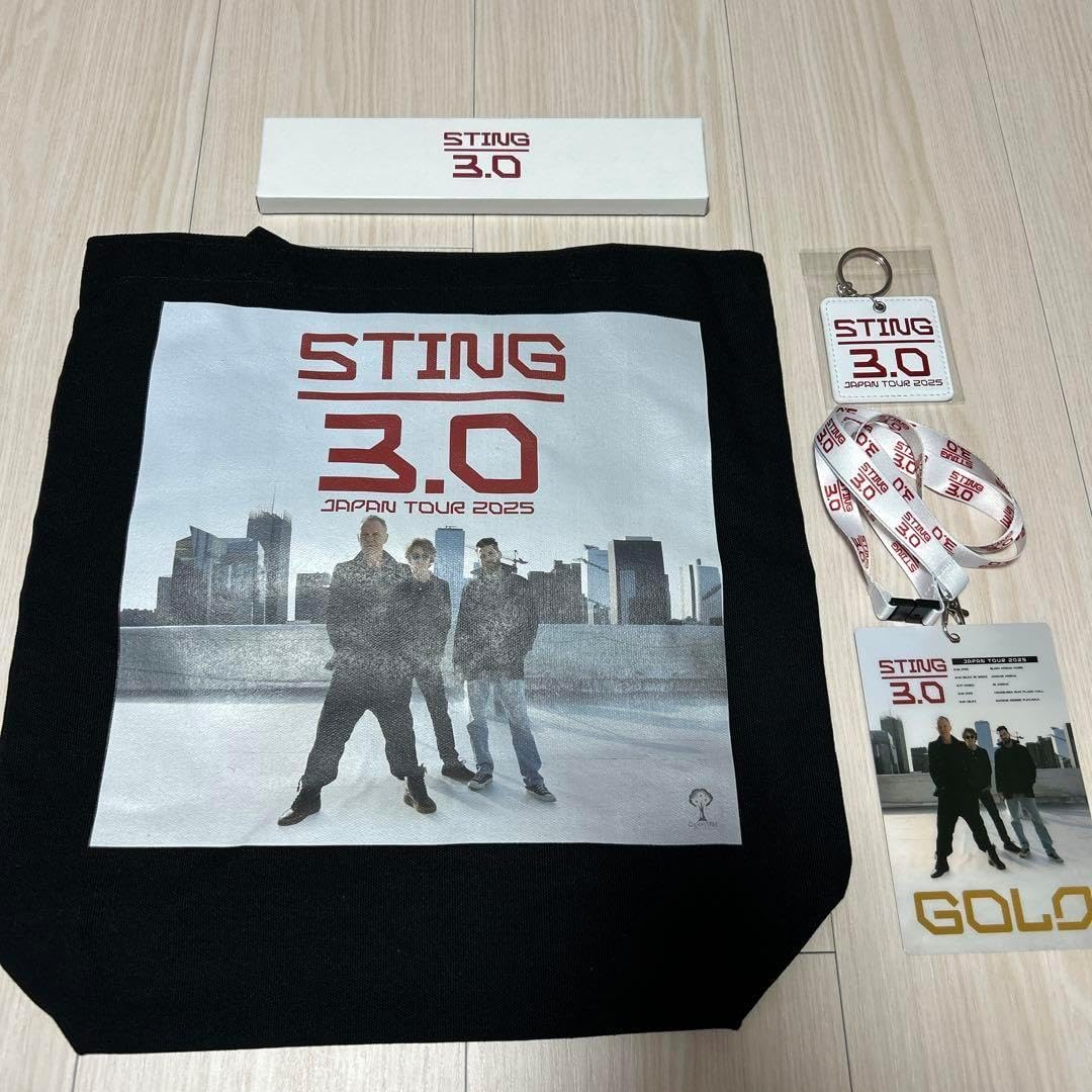 STING 3.0 JAPAN TOUR 2025 GOLD席 特典グッズセット STING 3.0 JAPAN TOUR 2025 GOLD席特典グッズセット STING GOLD