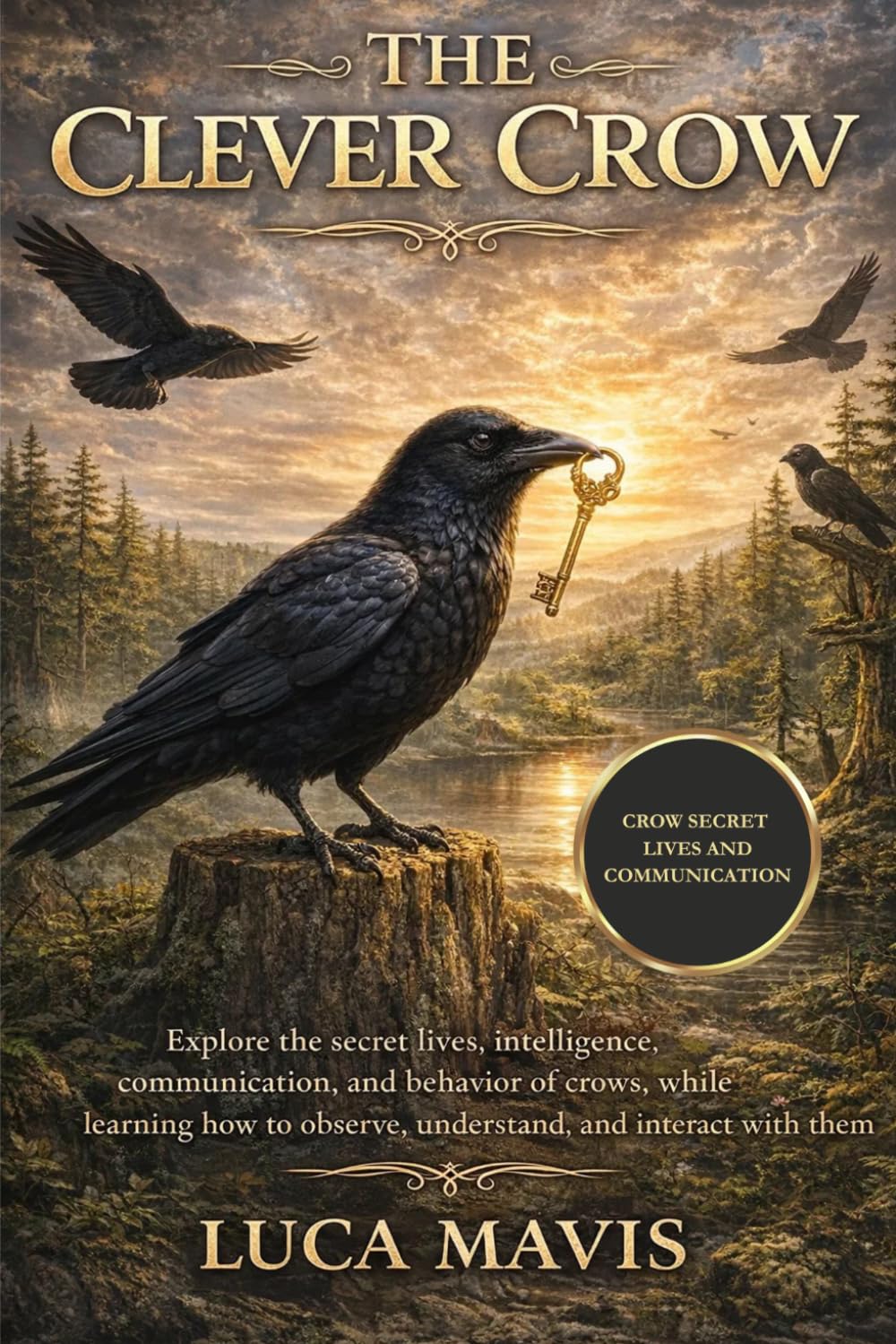 THE CLEVER CROW: Explore the secret lives, intelligence, communication, and behavior of crows, while learning how to observe, understand, and interact with them