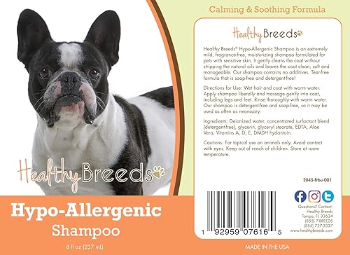 Miniatura 2 de Healthy Breeds French Bulldog Champú Hipoalérgico 8 oz