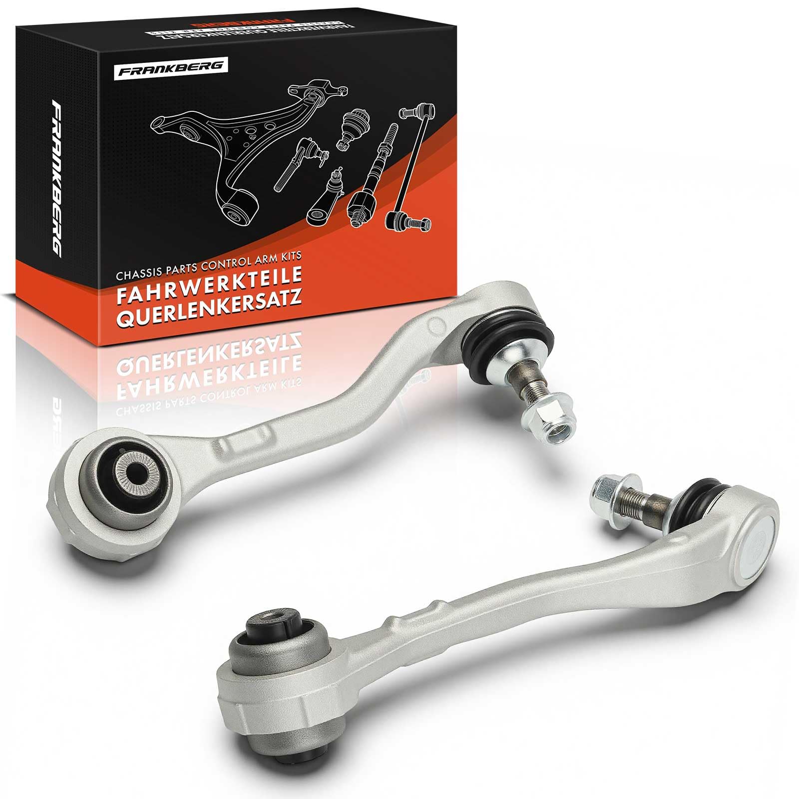 Frankberg 2 x wahacz osi przedniej, dolny, tylny, kompatybilny z 4 Gran Coupe G26 M50 AWD eDrive35 eDrive40 xDrive40 2021-2026 Replace# 31108837893,31108837894