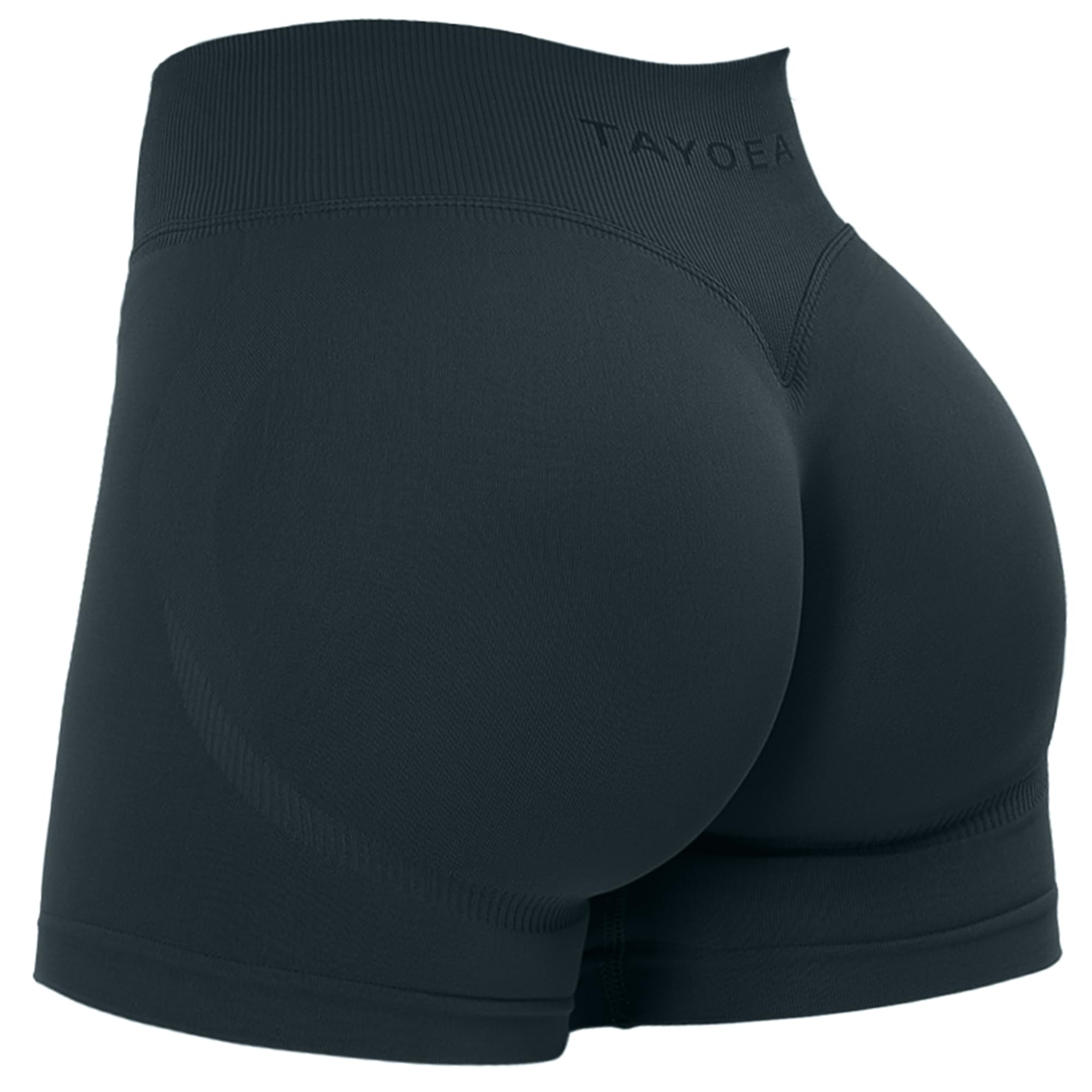 TAYOEA Sport Shorts Invisible Scrunch Butt Shorts Damen Nahtlose Push Up Kurze Gym Yoga Shorts Workout Radlerhose Damen
