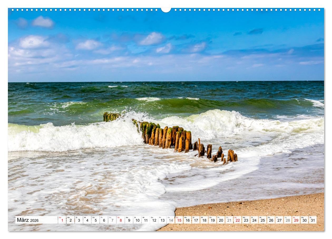 INSELLIEBE SYLT Zauberhafte Momente (Wandkalender 2026 DIN A2 quer), CALVENDO Monatskalender: Herrliche Naturaufnahmen von der Insel (CALVENDO Natur)