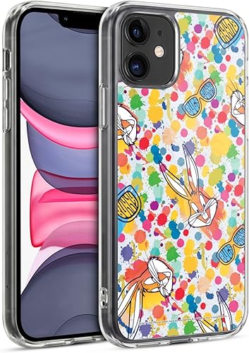 Miniatura 141 de Head Case Designs Funda de gel suave con licencia oficial de Looney Tunes Retro Bugs Bunny compatible con Apple iPhone 11 Pro Max Retro,Blanco y