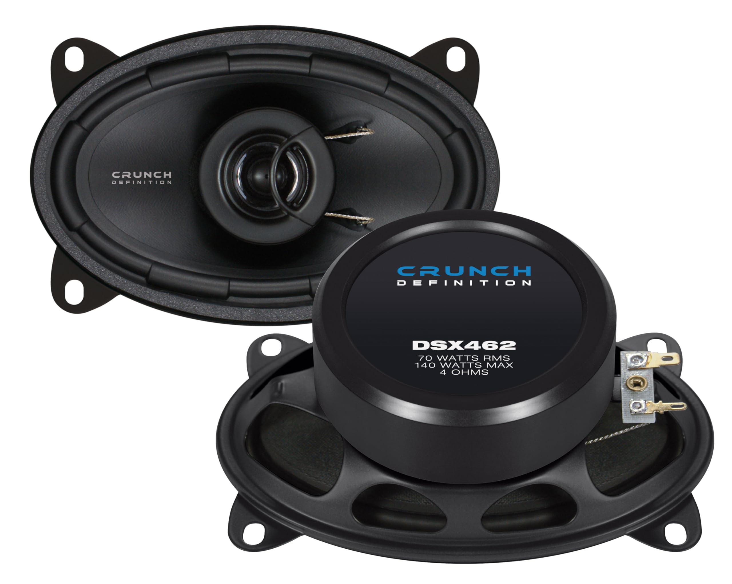 Couple Haut-Parleurs Coaxiaux Alpine SXE-4625S 4x6" 40W RMS - 2 Voies Pour Voiture BMW Et Logements Standards