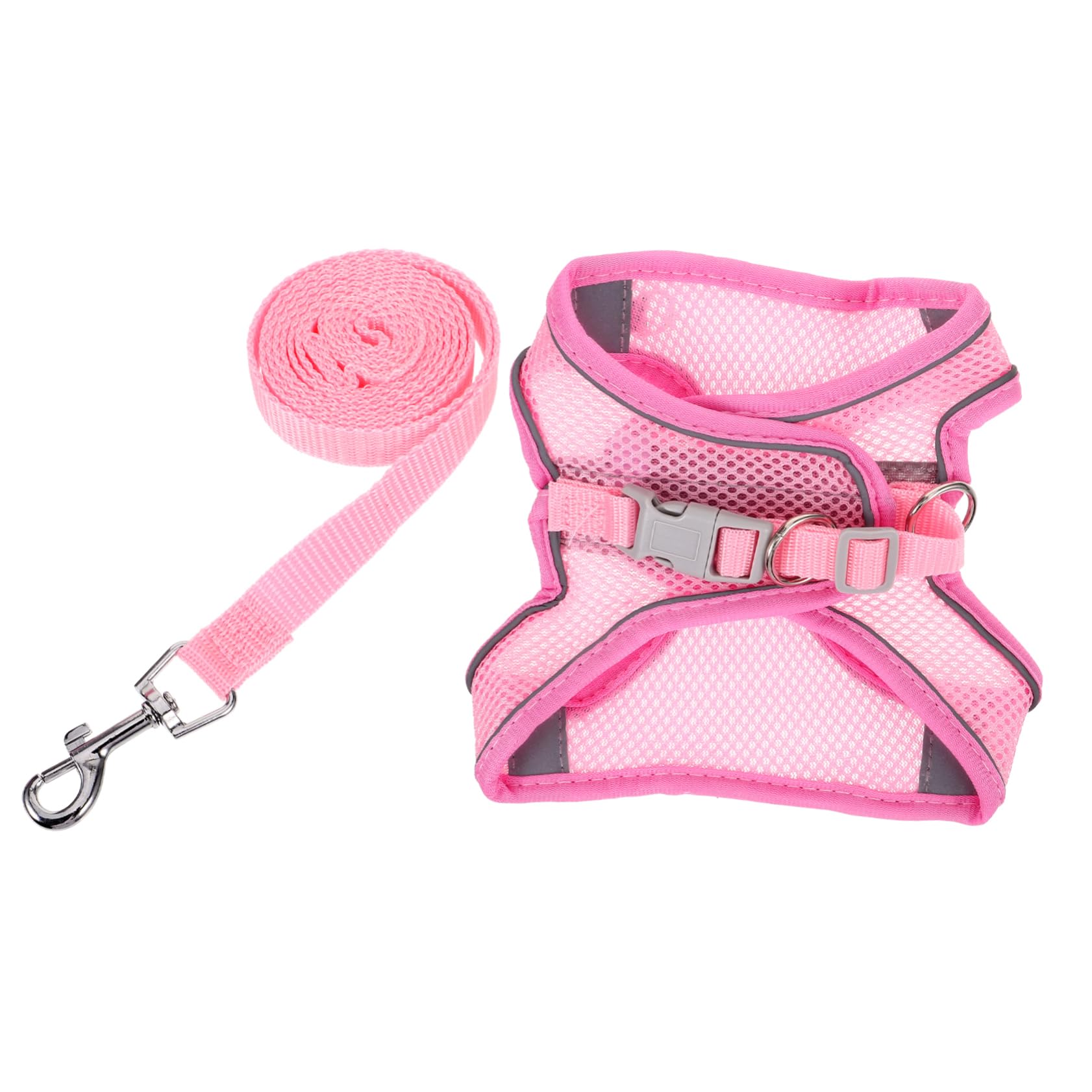 INOOMP 5juegos Arnés y Reflectante para Arnés Transpirable con Leash para De Verano para