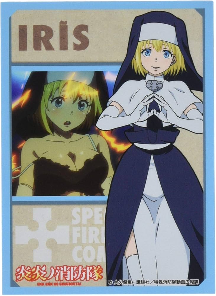 炎炎ノ消防隊 アイリス M・A・O サイン 炎炎ノ消防隊 アイリス M・A・O サイン 炎炎ノ消防隊 アイリス M・A・O