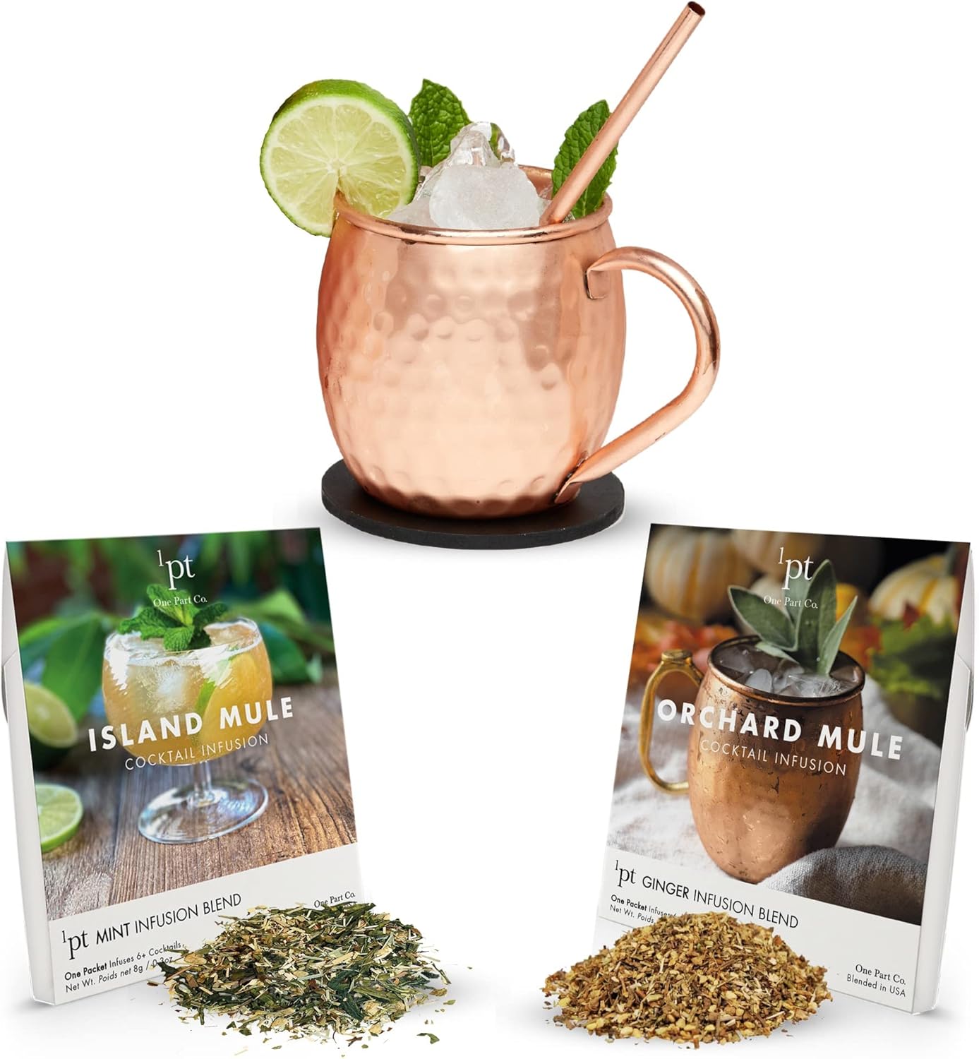 Advanced Mixology Moscow Mule Cocktail Infusion with Copper