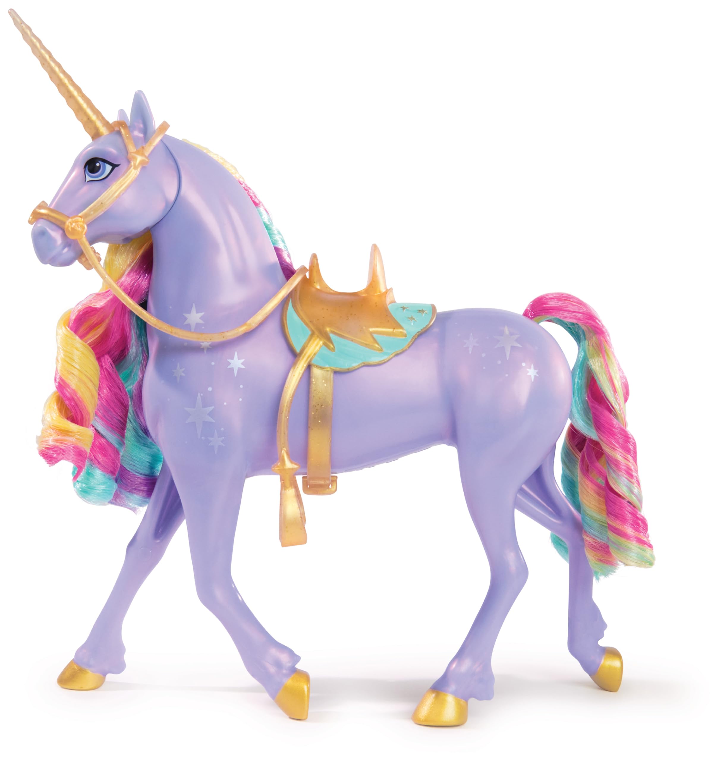 Unicorn Academy, Unicorno Wildstar Interattivo, Magica Luce dell'Arcobaleno, con Luci, Suoni e Musica, per Bambine, 4+ Anni