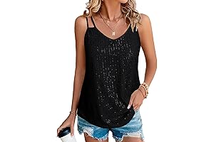 Shimmer Tank Top Adds a Touch of Dazzle to Your Wardrobe