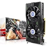 RX 580 Graphics Card 8GB 2048SP GDDR5 256 Bit PC Gaming Video Card 3*DP 1*HDMI PCI Express 3.0 with Freeze Fan Stop for Desktop Computer GPU for Gaming PC