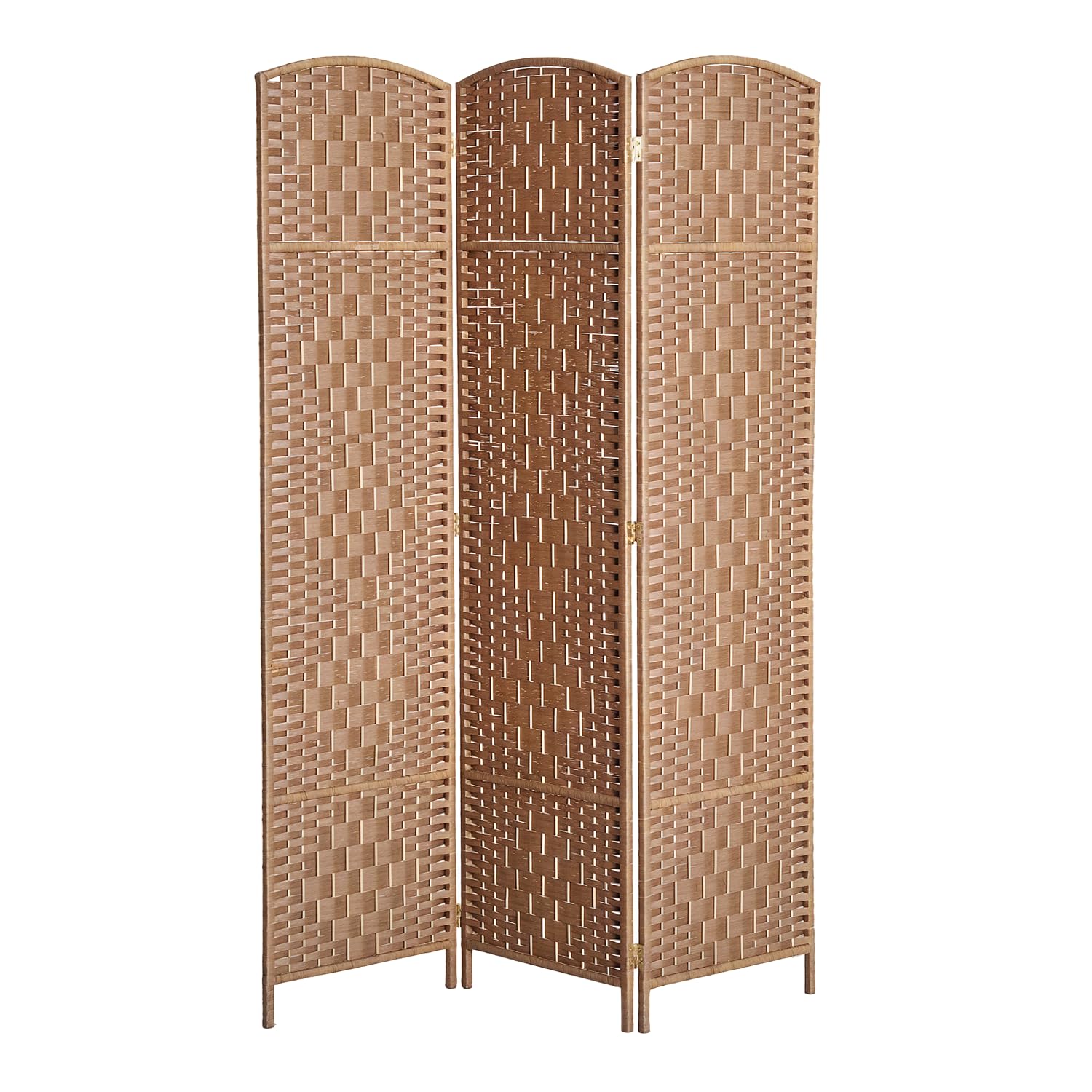 HOMCOM 3 Panel Woven Privacy Screen