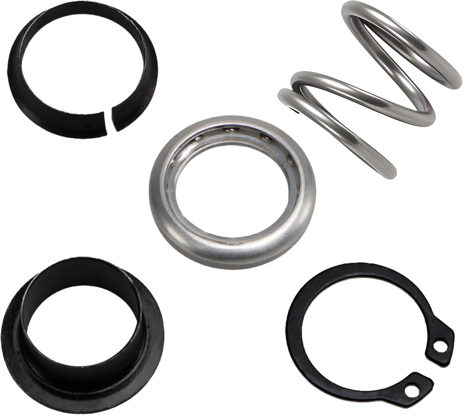 Steering Column Upper Bearing Kit for Tilting and Non-Tilting Columns Compatible with Ford F150 F250 F350 E350 E450 Lincoln Blackwood Mercury Mountaineer Replace#: F4DZ-3517-A
