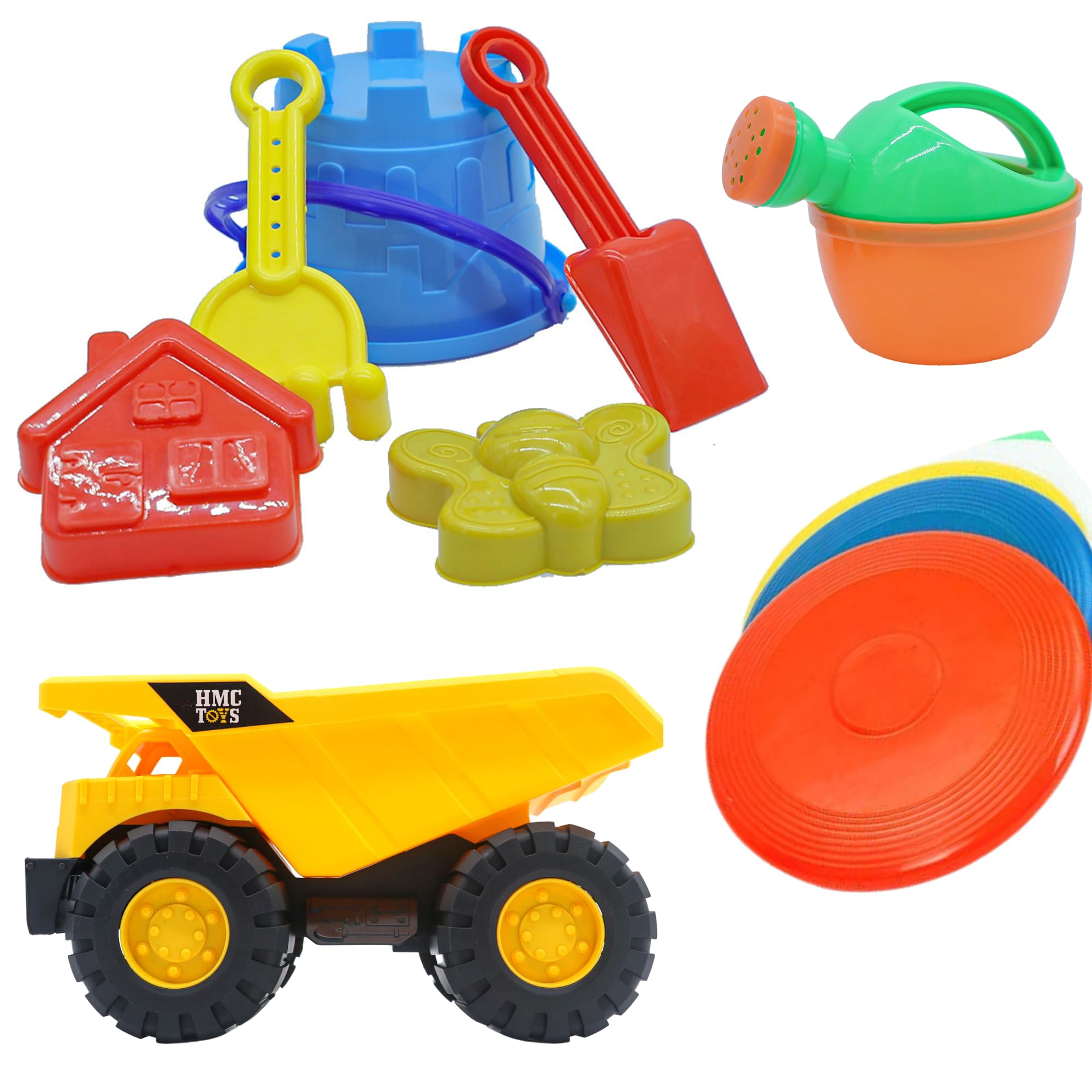 Beach Set & Dumper Combo Beach Play Set for Kids Toddlers Gardening Playset Outdoor Tool Kit Plastic Beach Toy Set for Kids Summer Fun Creative Activity Playset | 1 Beach Set and 1 Dumper Truck (B0C8176H13) Amazon Price History, Amazon Price Tracker
