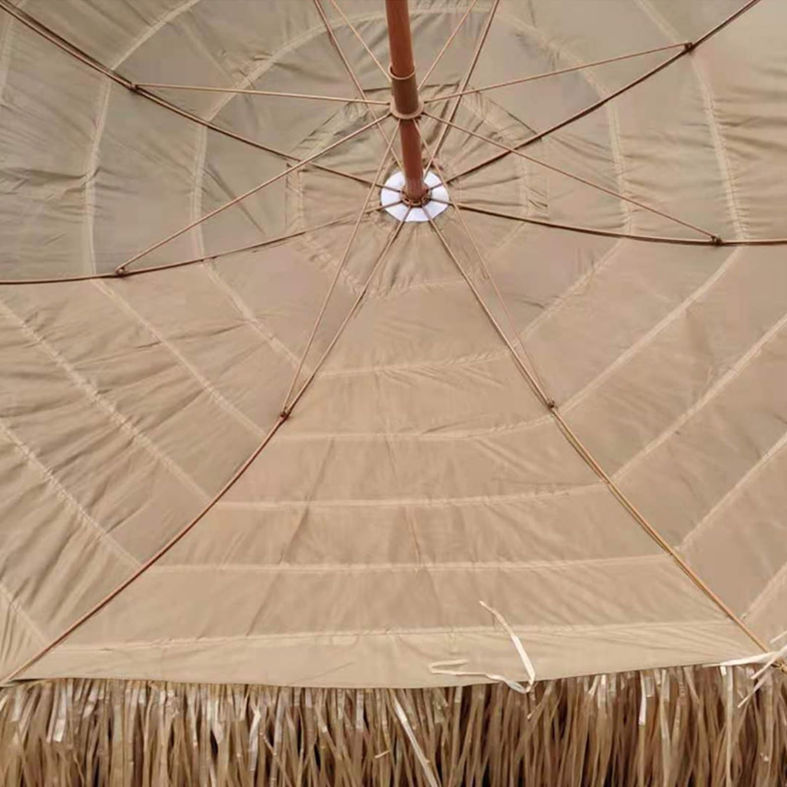 Sombrillas de Playa Antiviento Inclinación Ajustable Paraguas con 8 Huesos de Paraguas para Patios Traseros Junto a Piscinas de Playa (Size : 160cm)