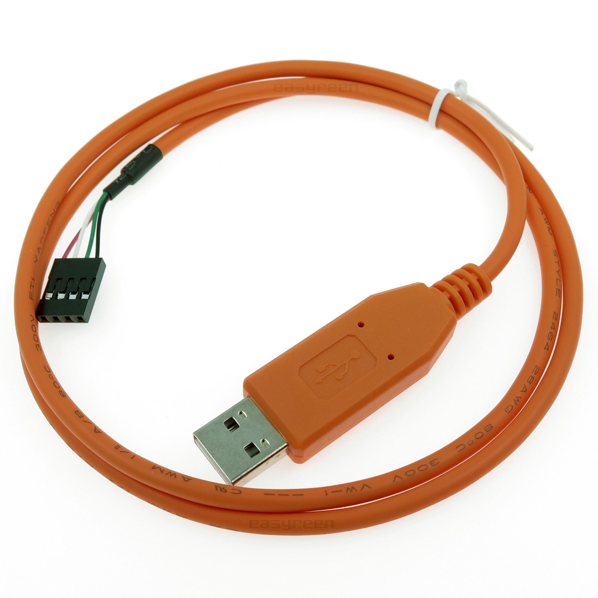 USB Type-A 4ポートアダプター Amazon.com: easyreen FTDI USB Type A to 4 Pin Console Cable for