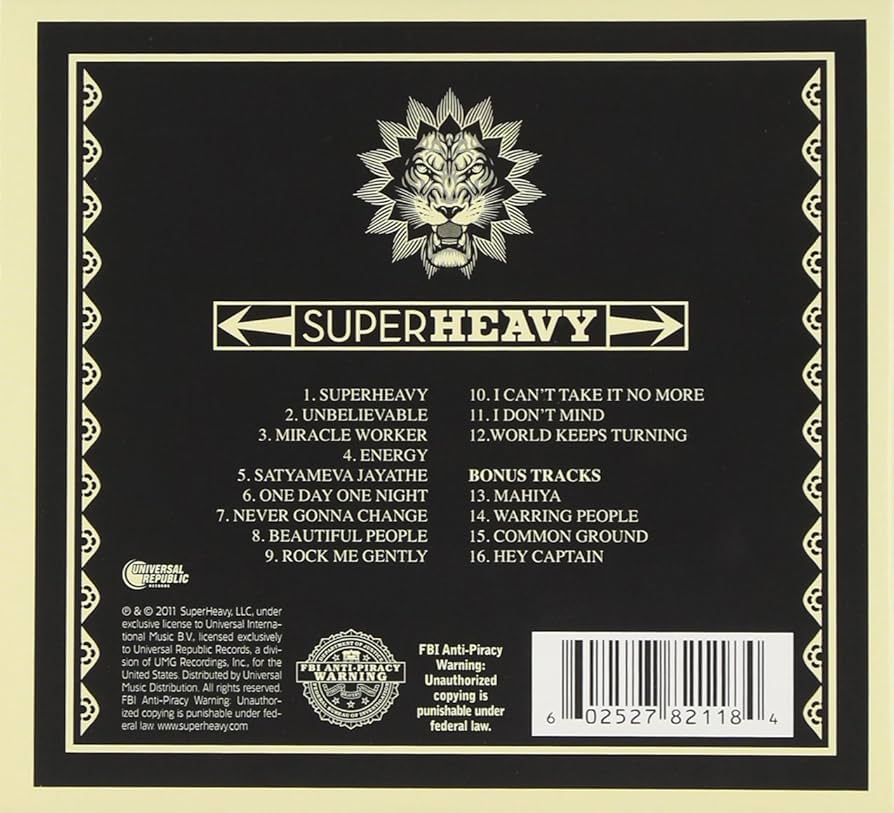 SUPERHEAVY スーパーヘヴィ ミック・ジャガー SUPERHEAVY スーパーヘヴィ ミック・ジャガー Amazon.co.jp