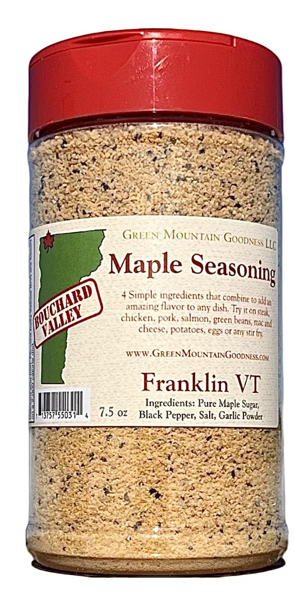 Maple Rub Spice Seasoning From Pure Vermont Maple Syrup (7.5)