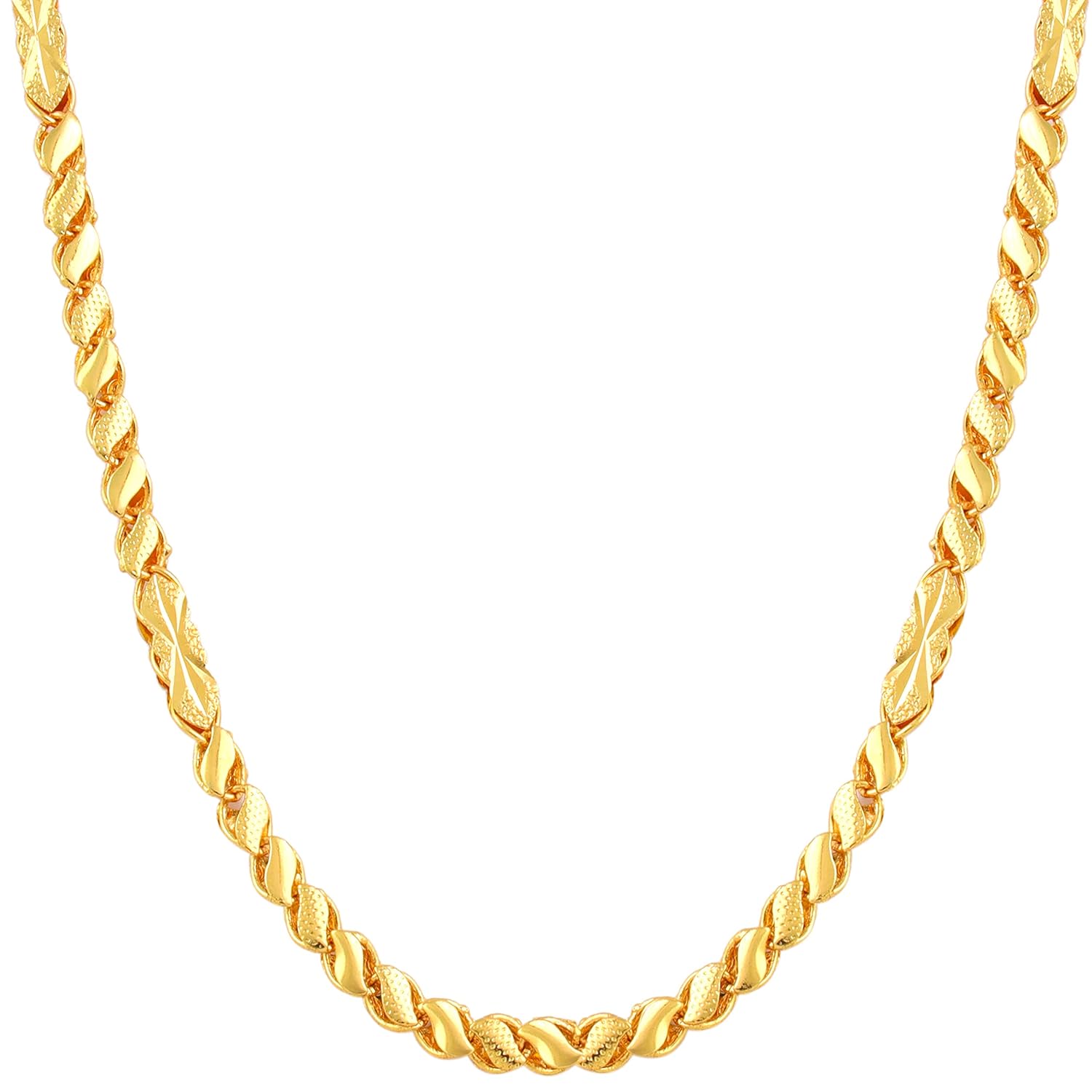 Buy Fashion Frill Gold Chain For Men Necklace Chain Charming Gold
