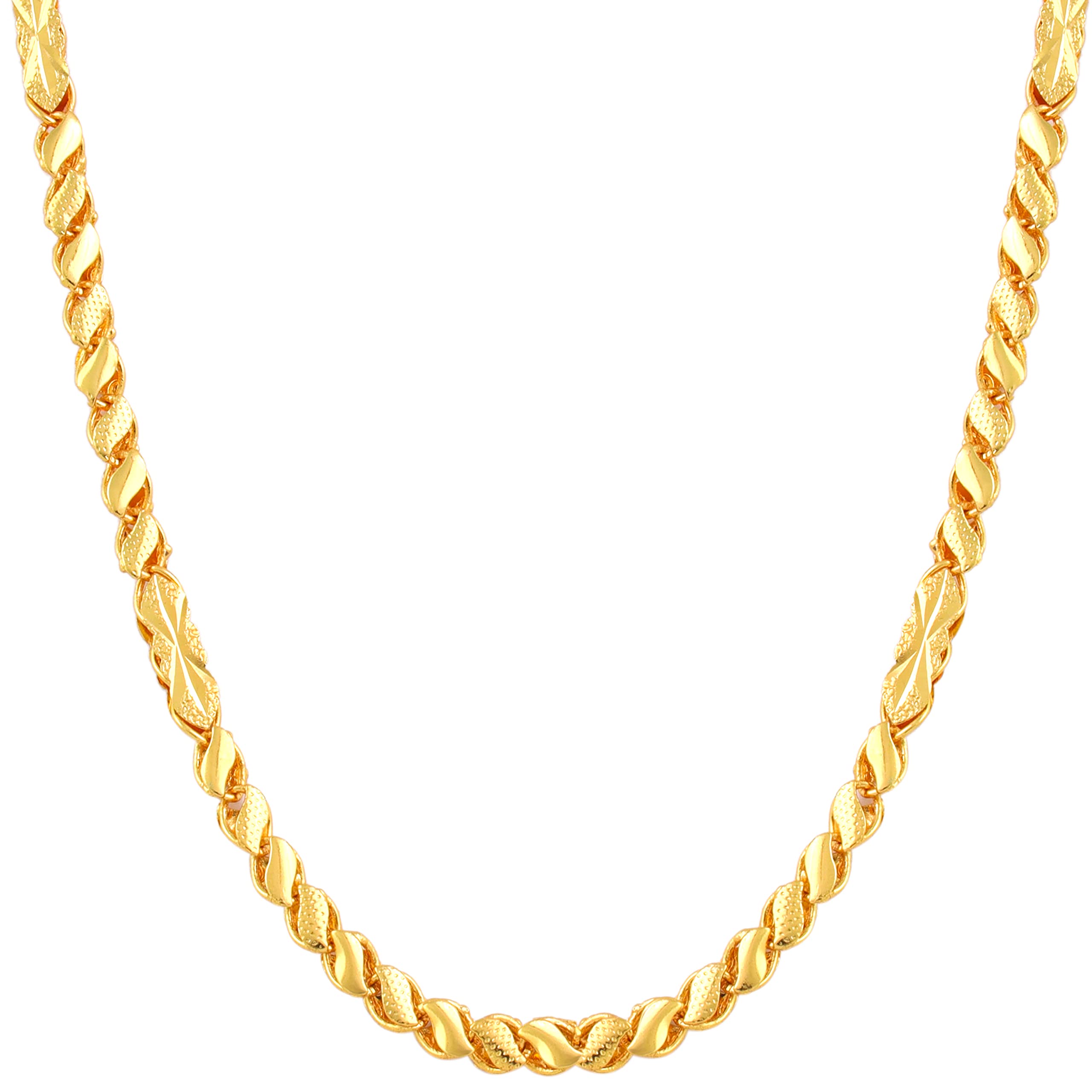 Fashion Frill Gold Chain For Men Necklace Chain Charming Gold Plated Chain For Men Boys Mens Jewellery Chains Jewellery Anniiversary Gift For Husband (B09ZQMGM25) Amazon Price History, Amazon Price Tracker