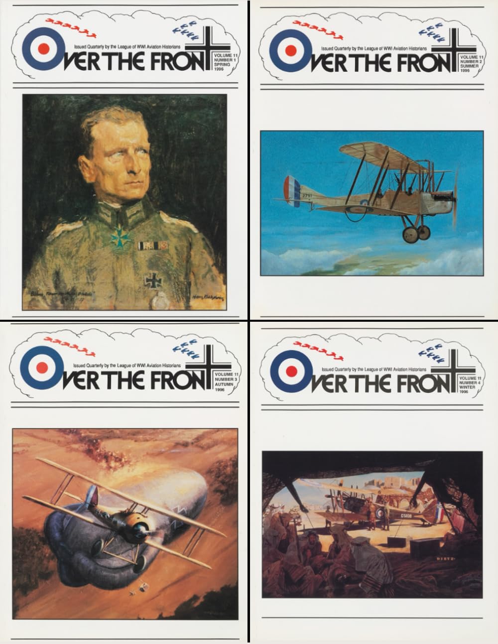 OTF - Volume 11, Over The Front - Journal of the League of World War I Aviation Historians: In-Depth Account of Pilots, Squadrons, Aircraft, and Aerial Combat During the Great War