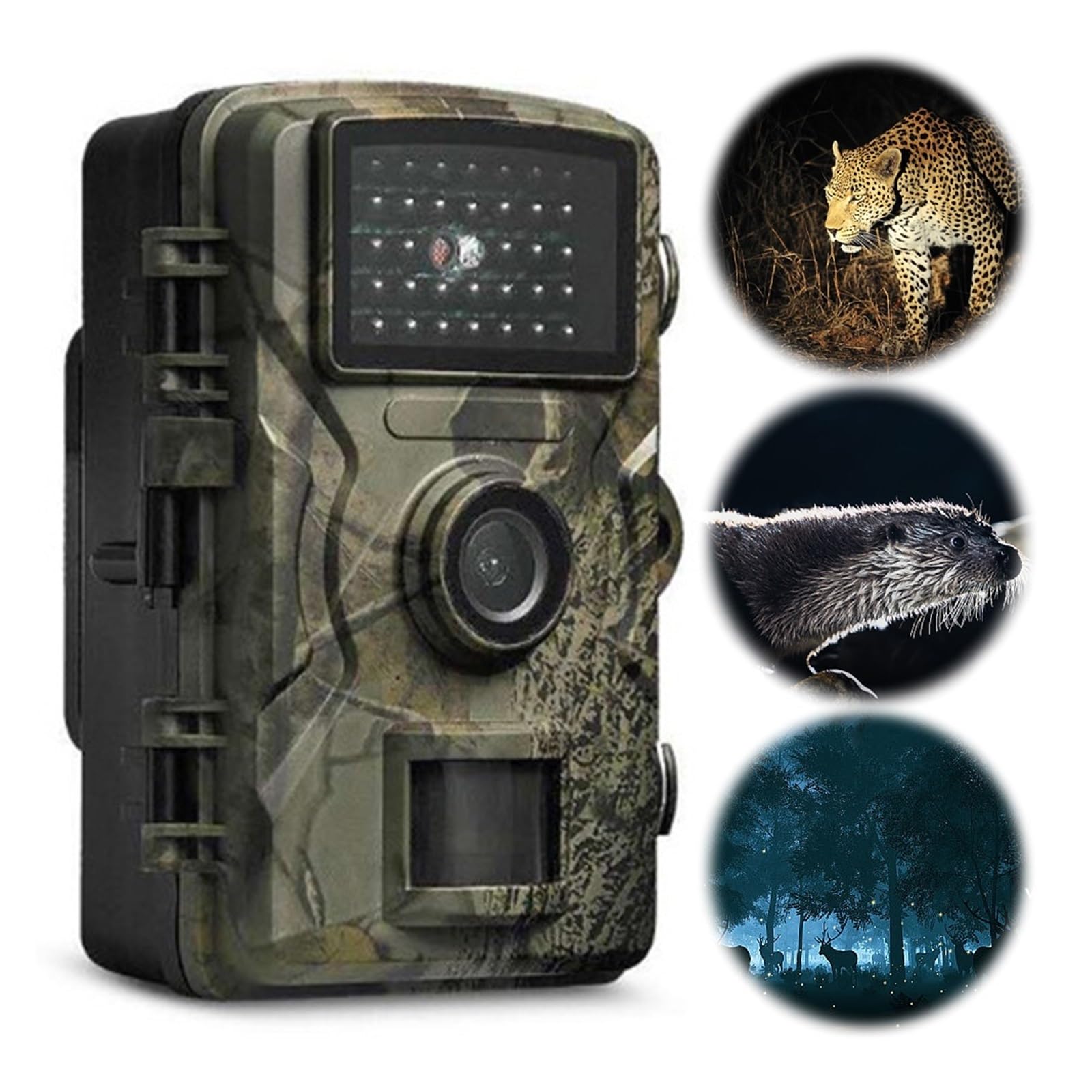 Telecamera Da Caccia Di Sicurezza For Visione Notturna A Infrarossi Impermeabile Osservazione Degli Animali For La Alla Fauna Selvatica All'aperto Registrazione Video Nitida